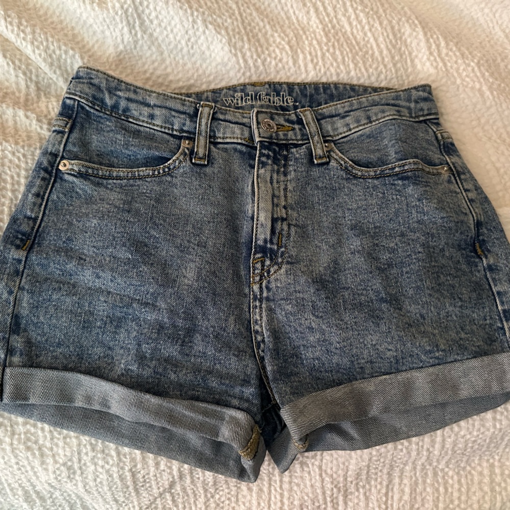 Jean shorts